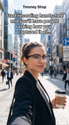 AI Recognition Video Recording Smart Glasses